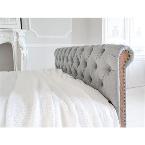Upholstered bed frames are an important investment since they do your money justice for more than 10 years so one must give a good thought before buying one. Lottie High Footboard Chesterfield Bed Super King ...