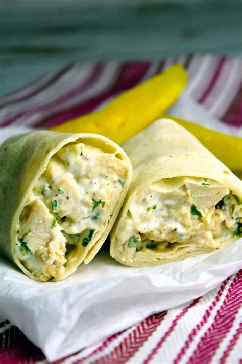 Maybe you would like to learn more about one of these? Ranch Chicken Wraps - Mamamia Recipes