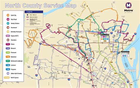 Road Map Of St Louis County Mo | Paul Smith