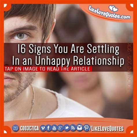 16 Signs You Are Settling In An Unhappy Relationship Unhappy