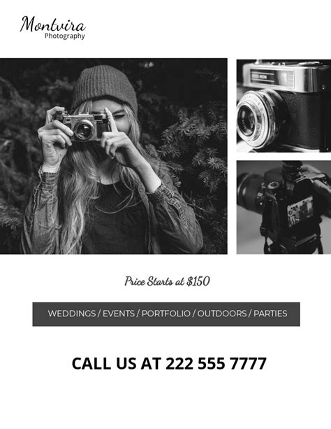 Free Photography Flyer Photoshop Psd Templates 25 Download