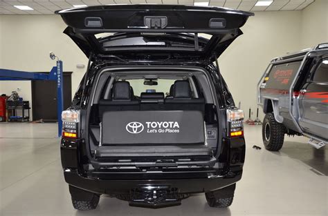 N Fab Trd Pro Build Toyota 4 Runner Trunk Space