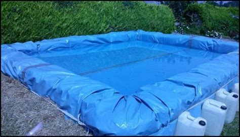 Makeshift Strawbale Pool DIY Projects For Everyone Pool Swimming