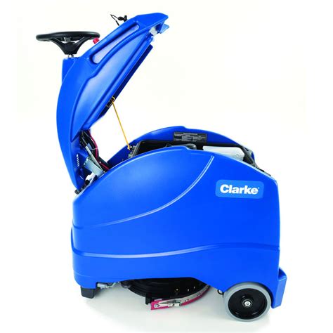 Sa40 Stand On Battery Operated Auto Scrubber 208 Ah Wet Batteries