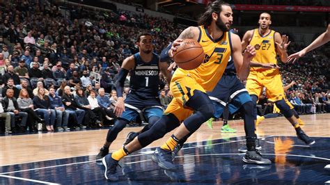 Timberwolves regular season game log. NBA: Timberwolves vs Jazz: El triplista Ricky Rubio (23+7 ...