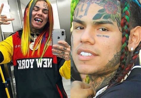 police reportedly at 6ix9ine s house after he was spotted outside taking pictures for ig video