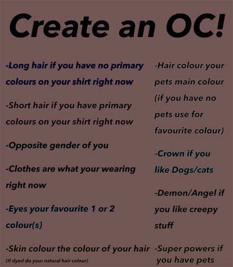 Create An Oc Drawing Challenge Creative Drawing Prompts Drawing