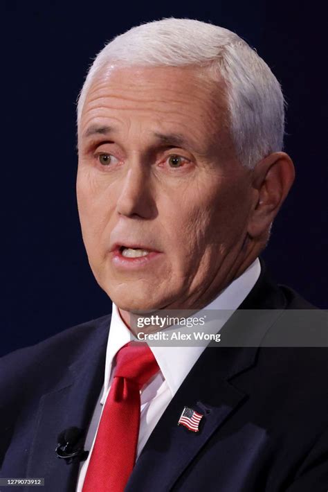 Us Vice President Mike Pence Participates In The Vice Presidential