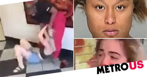 Moment Woman Beat And Stamped On Young Mothers Head In Brutal Attack