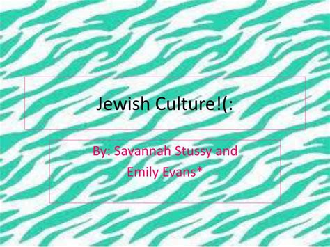 Ppt Jewish Culture Powerpoint Presentation Free Download Id2260793