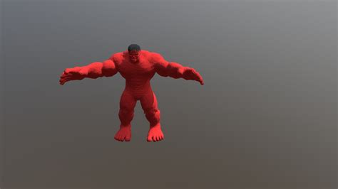 Hulk 2 Download Free 3d Model By Kky0402 [1462867] Sketchfab