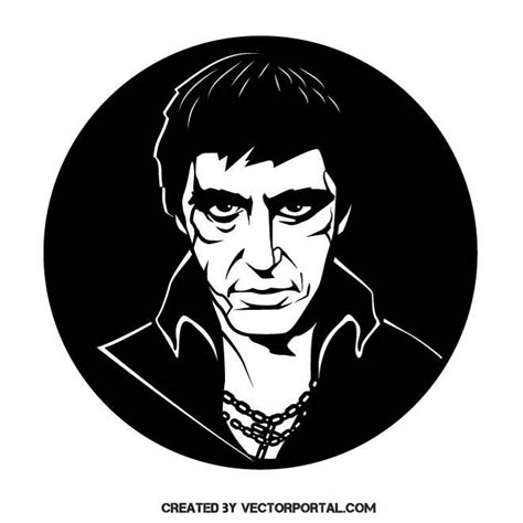 Scarface Vector At Collection Of Scarface Vector Free