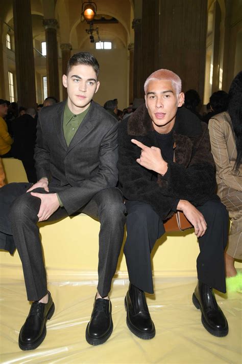 Hero fiennes tiffin is an english actor and model best known for his role as hardin scott in the after film series. Hero Fiennes-Tiffin Attends 2020 Salvatore Ferragamo Show ...