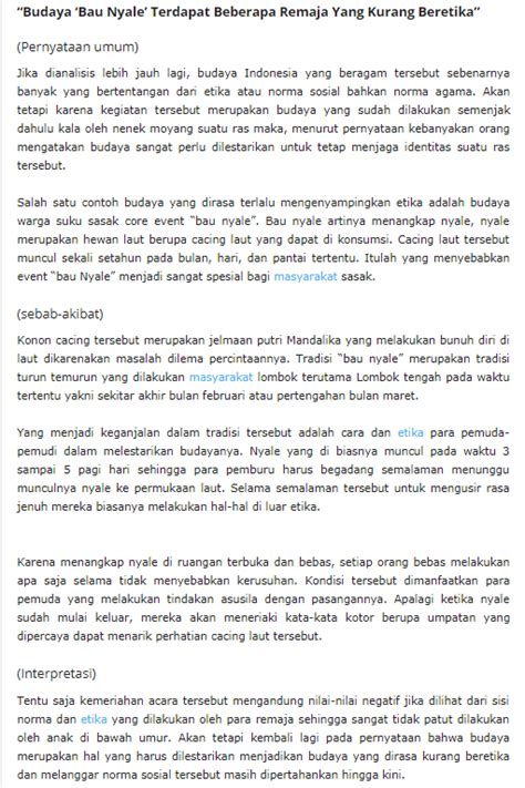 Contoh Teks Eksplanasi Terlengkap Pengertian Ciri Ciri Dan Struktur