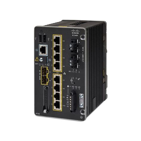 Ie 3400 8t2s E Cisco Catalyst Ie3400 Rugged Series 10 Port Switch