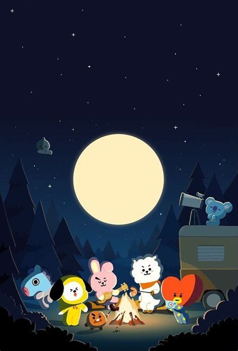 Best quality, free download without registration! Gambar Wallpaper lucu oleh Shantaviahaywoo pada BT21 di 2020 | Kartun