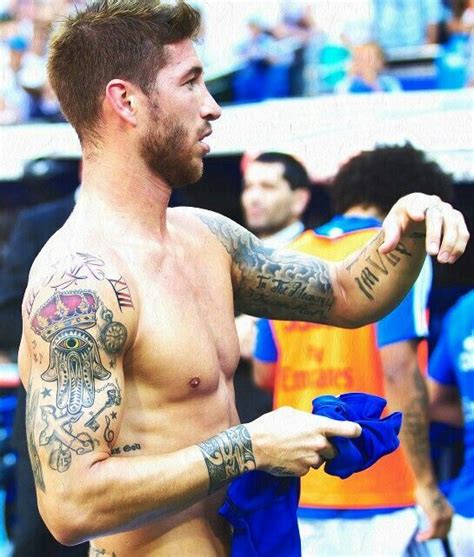 Sergio Ramos Ramos Real Madrid Real Madrid Club Soccer Tattoos