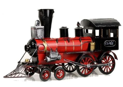 Handmade Antique Tin Model Train 1906 Steam Trains Model Trains