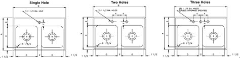 What are the standard dimensions of kitchen sink? What's The Standard Hole Size For A Kitchen Faucet ...