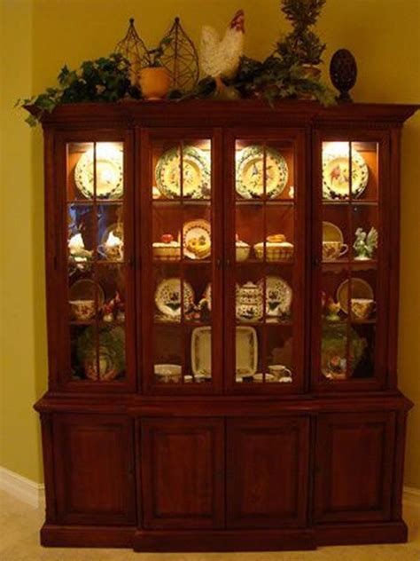 The hedon lighted curio cabinet has loads of traditional style with a more formal flair. 40+ AMAZING CHINA CABINET MAKEOVER IDEAS - Page 15 of 42 ...
