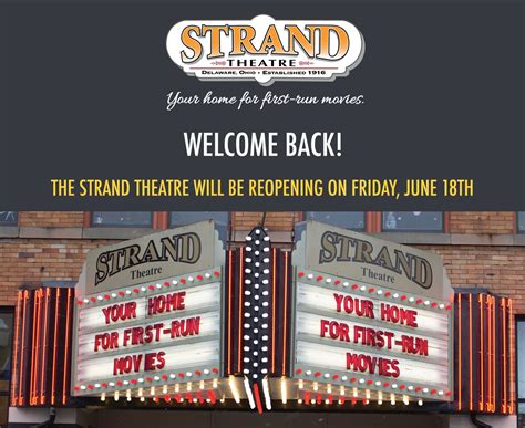 Reopening — The Strand Theatre
