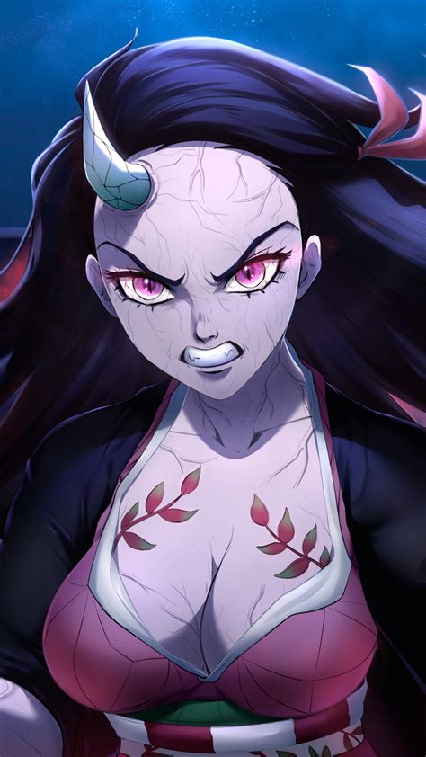 X Nezuko Kamado Angry Demon Slayer Art X Resolution Wallpaper HD Anime K