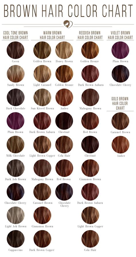 Jennifer widerstrom reveals how amazing a combination of coffee and caramel on your locks can look. 27 Shades Of Brown Hair Color Chart To Suit Any Complexion ...