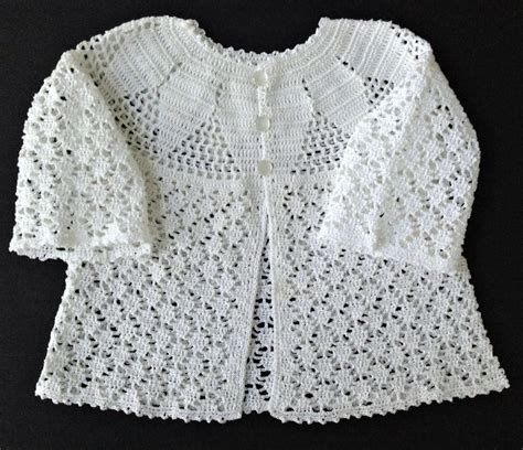 Baby Boy Christening Outfit Crochet Pattern With Lace Jacket Etsy