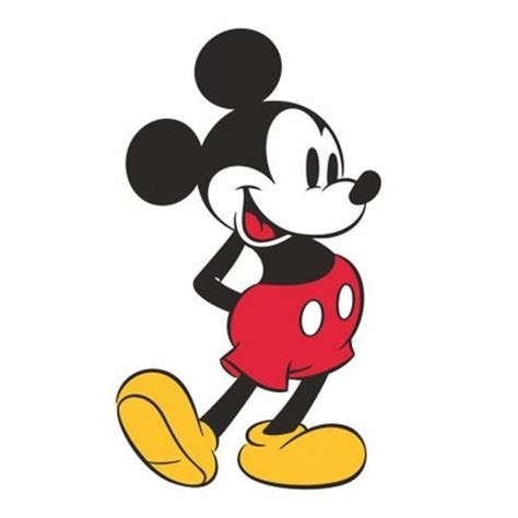 Disney Rmk3259gm Mickey Mouse Peel And Stick Giant Wall Decals Red