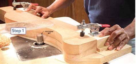 Template Routing Tips Popular Woodworking