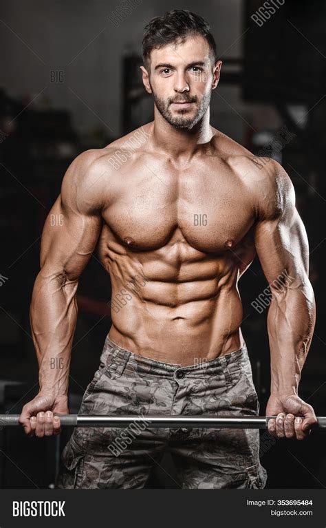 Bodybuilder Strong Man Image And Photo Free Trial Bigstock