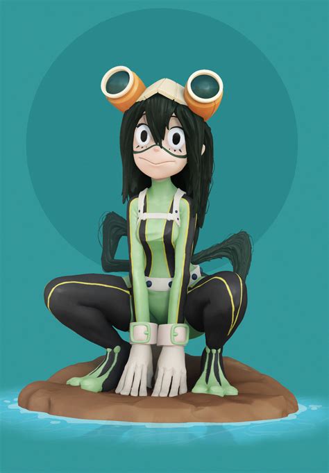 Artstation Asui Tsuyu My Hero Academia