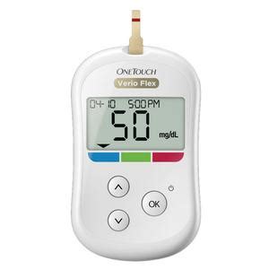 Onetouch Verio Flex Blood Glucose Monitoring System La Medical Wholesale