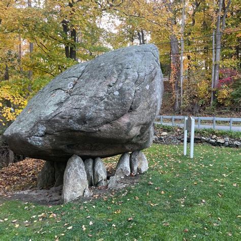 Balanced Rock North Salem New York Atlas Obscura