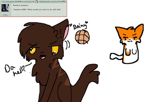 Question 19 Throw A Waffle At Tigerstar By Mapleshade Answers On
