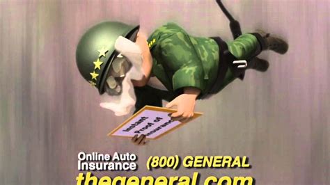 The general car insurance quote requires your zip code, (which reveals your local accident rate), and other personal information such as your age, credit history, and family insurance exclusions. General Auto Insurance - TV Spot - Jon M. Wailin - YouTube