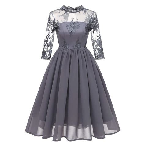Dadurch fällt der rock super leicht und euer bauch wird überhaupt nicht eingeengt. Vintage Spitzenkleid mit Stickerei Spitze Hochzeit Chiffon ...