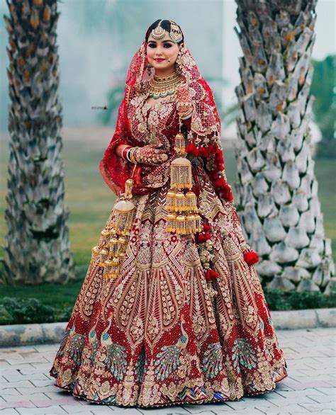Discover 78 Traditional Red Bridal Lehenga Best Poppy