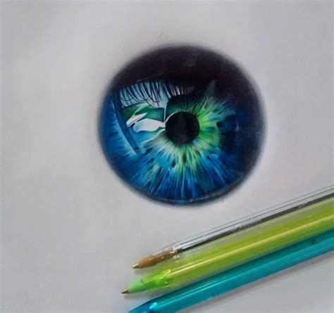 3252x1891 how to draw a realistic eye (ballpoint pen). Ballpoint Pen Artist Creates Unbelievable Eye Drawings