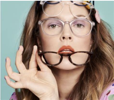 Drew Barrymore’s Eye Catching Flower Eyewear Luxe Beat Magazine