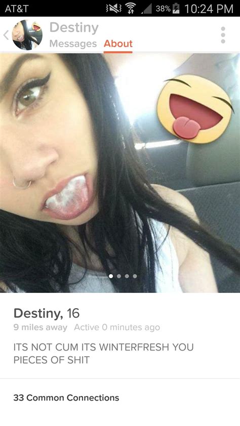 Sexual predators also use the app to locate kids and establish a relationship. It's not cum : Tinder