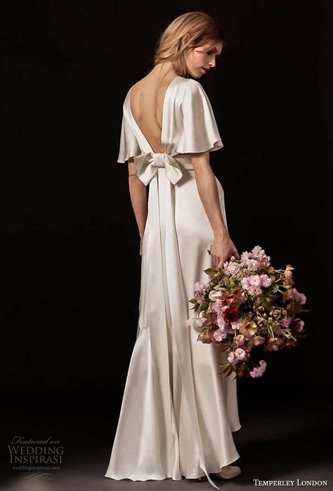 Posted by temenuzhka in wedding clothes & accessories, wedding dresses in east london. Temperley London Spring 2018 Wedding Dresses — "Dahlia ...