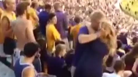 Makeout Session In Lsu Stands Goes So So So Wrong