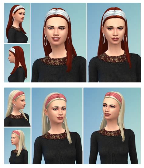 Wide Headband Hair Female At Birksches Sims Blog Sims 4 Updates