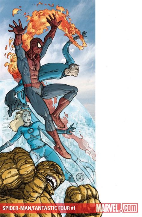 Spider Man Fantastic Four Vol 1 1 Marvel Database Fandom