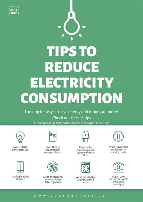 Customize Energy Conservation Poster Templates