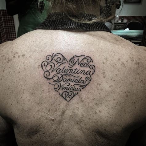 30 Beautifully Touching Tattoos Of Hearts With Names Tattoos With