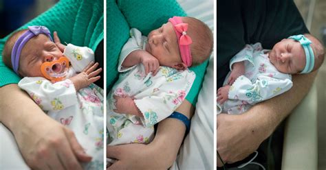 nebraska couple s naturally conceived identical triplets are 1 in a million