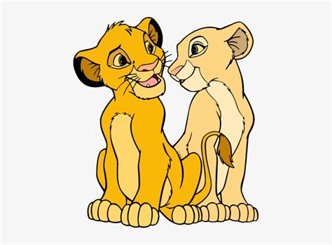 Download Simba Nala2 Baby Simba And Nala Hd Transparent Png