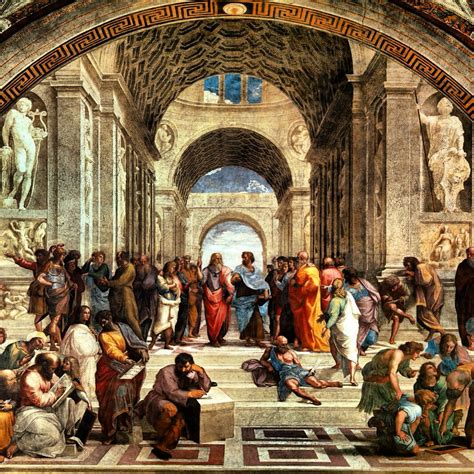 Meeting Of The Minds School Of Athens Italian Renaissance Art